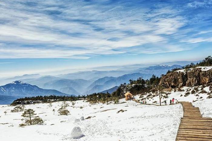 轿子雪山游玩路线