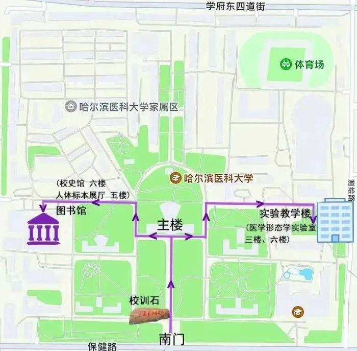 哈医大(哈尔滨医科大学)参观攻略