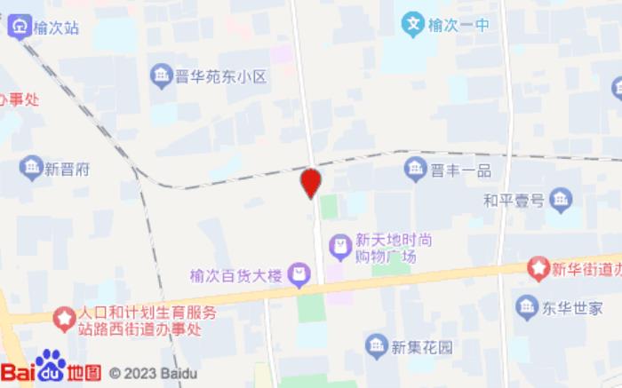 派酒店(中都路店)位置图