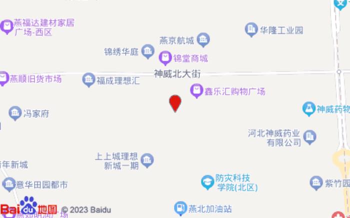 速8精选酒店(燕郊理想新城店)位置图