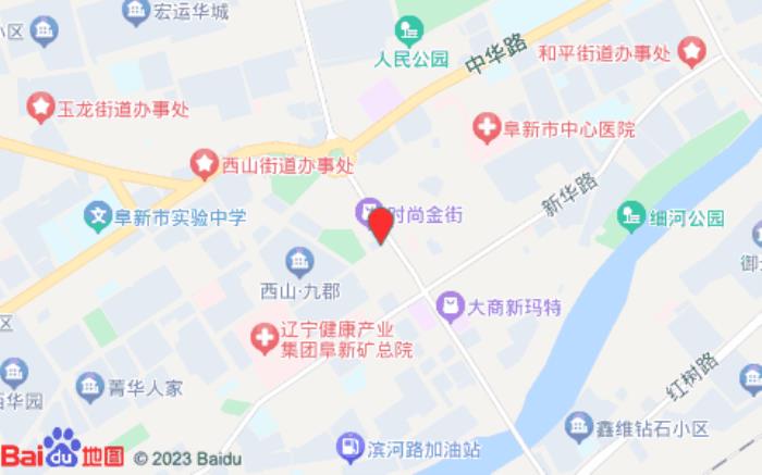 全季酒店(阜新解放广场店)位置图