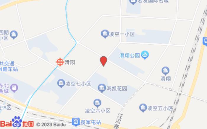 白玉兰酒店(沈阳滑翔盛京医院万达广场店)位置图