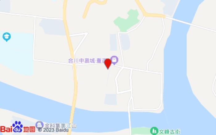 城市便捷酒店(中奥城重百店)位置图