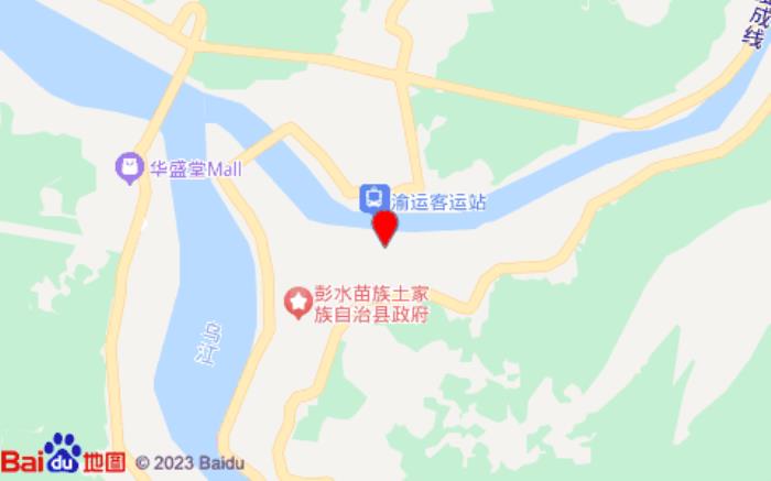 尚客优酒店(重庆彭水汉葭镇金山广场店)位置图