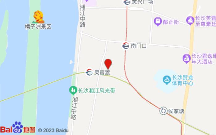 海友酒店(长沙五一广场南门口地铁站店)位置图