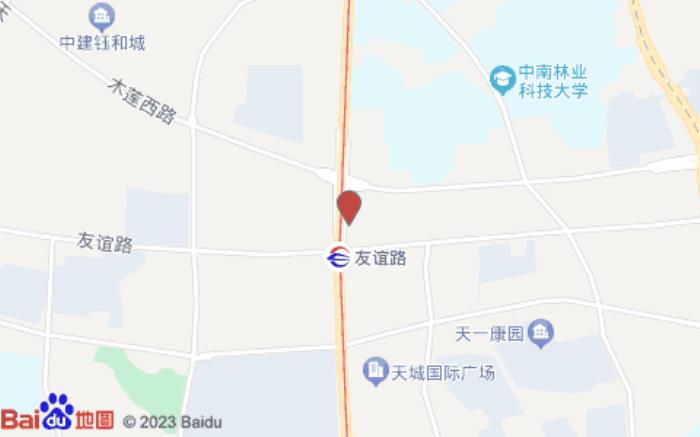 全季酒店(长沙芙蓉南路省政府店)位置图