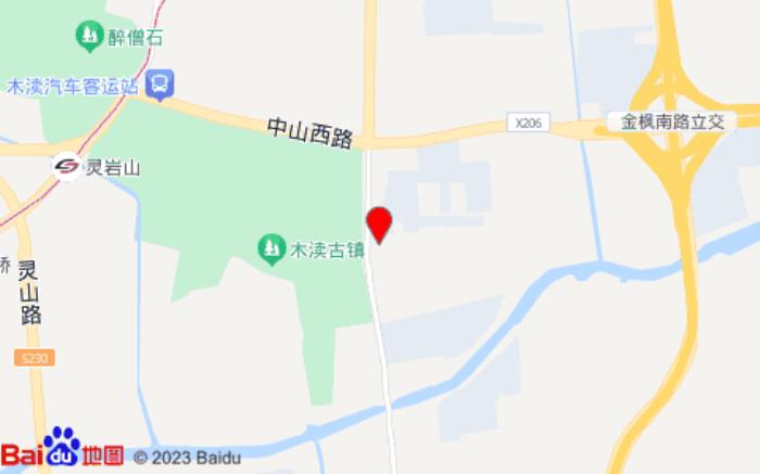 如家酒店(苏州木渎古镇店)位置图