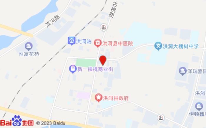 海友酒店洪洞中心广场店(玉峰东大街店)位置图