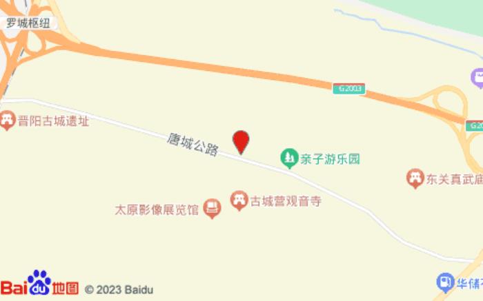 如家精选酒店(太原古县城店)位置图