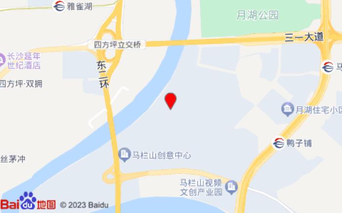 长沙马栏山假日酒店位置图