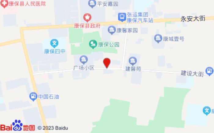 锦江之星(康保县建设大街酒店)位置图