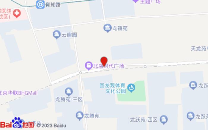 汉庭酒店(回龙观西大街店)位置图