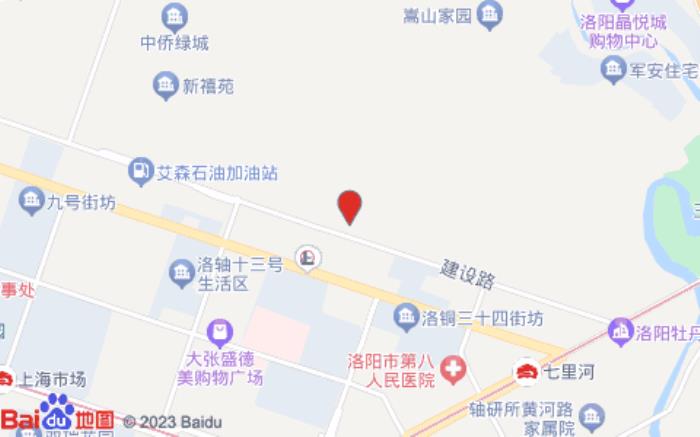 如家酒店(嵩山路店)位置图