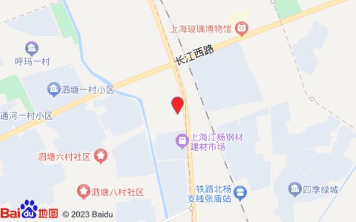 格林豪泰智选酒店(江杨南路店)位置图