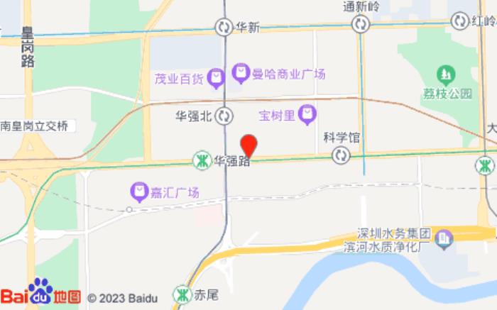 全季酒店(华强北电子大厦店)位置图