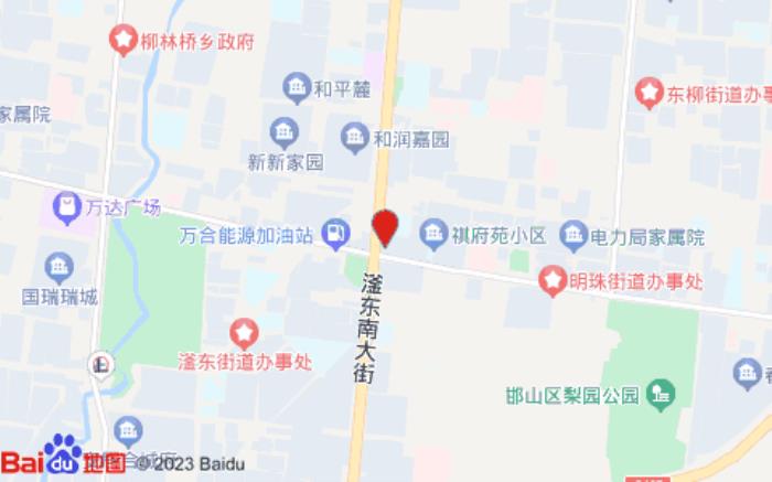 星程酒店(邯郸滏东南大街明珠广场店)位置图