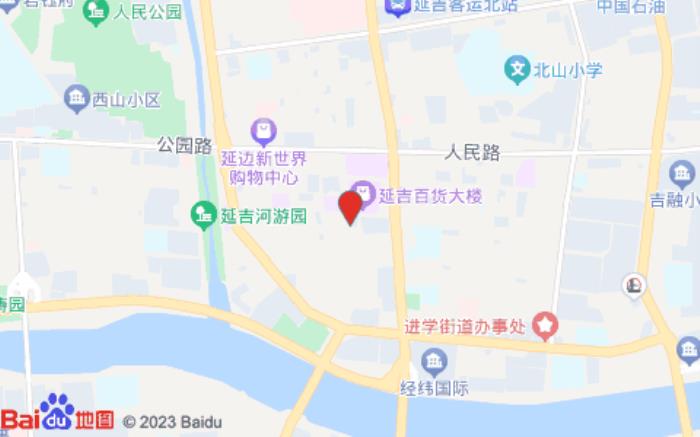 希岸酒店(延吉百货大楼店)位置图