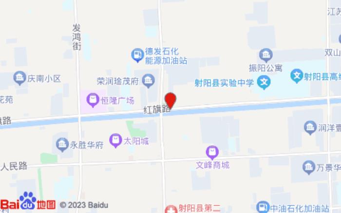 7天酒店(红旗路店)位置图