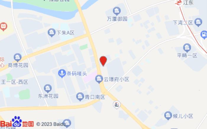 睿柏·云酒店(清溪东路店)位置图