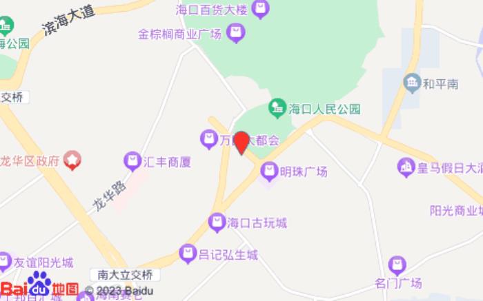 华发假日酒店(华发大厦店)位置图