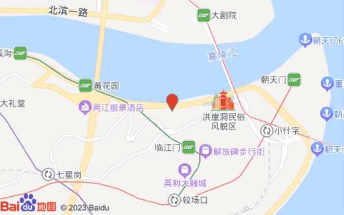 亚朵酒店(高盛创富中心店)位置图