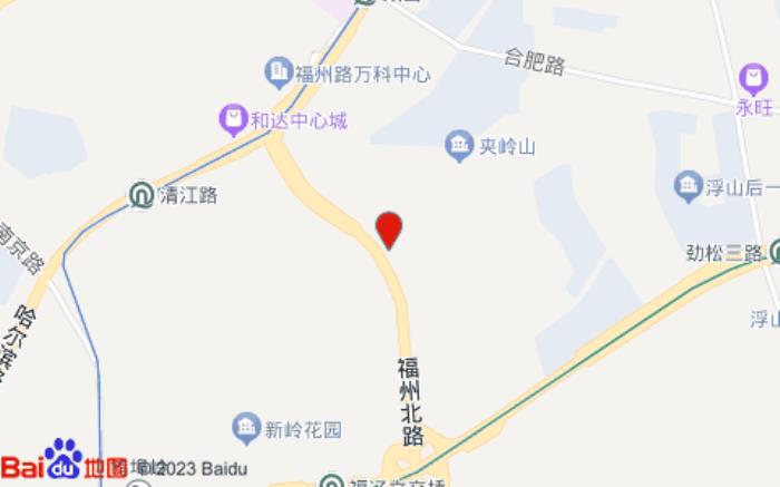 格林电竞酒店(青岛凯德广场新都心店)位置图