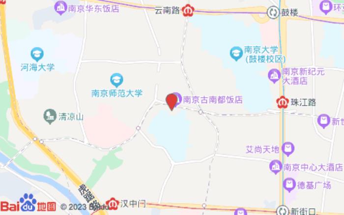 全季酒店(南京广州路省人民医院店)位置图