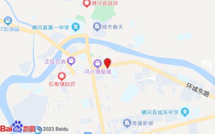 如家华驿酒店(清远市佛冈店)位置图