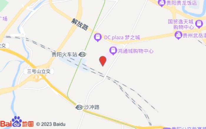 格美酒店(鸿通城店)位置图