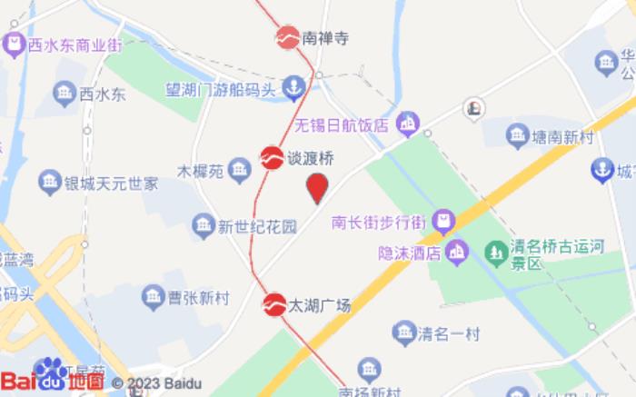 清沐酒店(通扬北路店)位置图