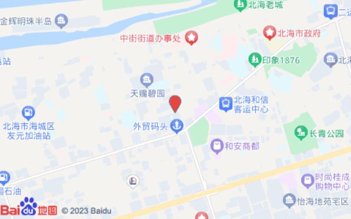 全季酒店(北海老街北部湾广场店)位置图