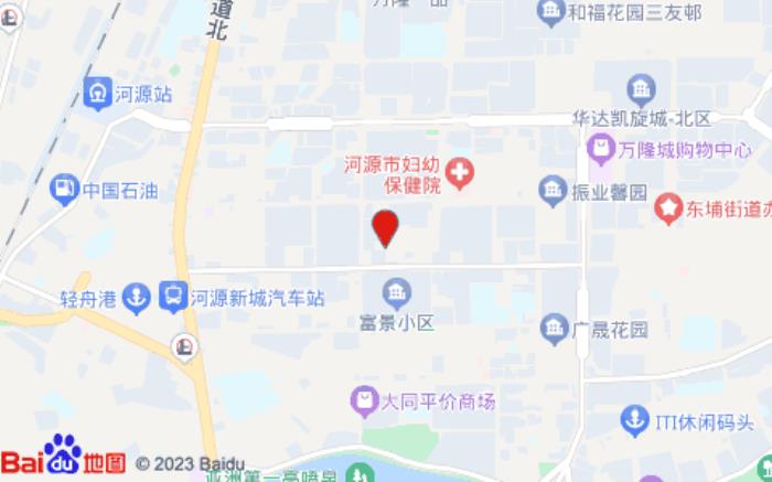 iu酒店(万隆城店)位置图