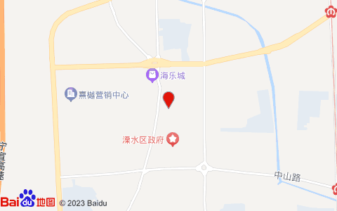 南京溧水智选假日酒店(中大街店)位置图