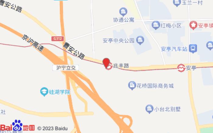 如家睿柏云酒店(昆山兆丰路地铁站店)位置图