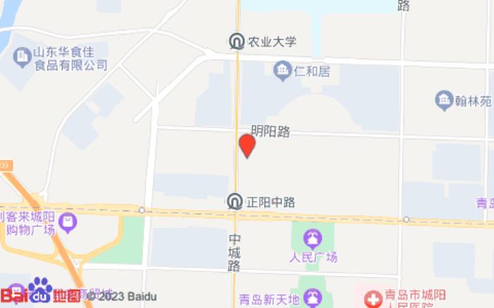 如家睿柏云酒店(正阳中路店)位置图