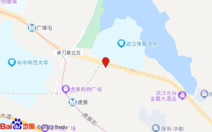 如家华驿精选酒店(武汉体育学院店)位置图