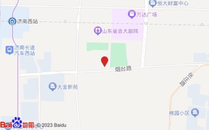 如家华驿酒店(济南西站国际会展中心店)位置图