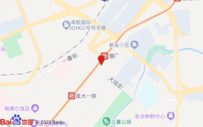 全季酒店(哈尔滨东大直街医大一院店)位置图