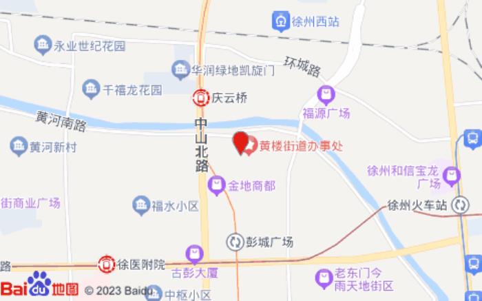 城市便捷酒店(徐州苏宁广场店)位置图