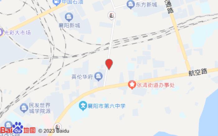 海友襄阳车城南路酒店位置图