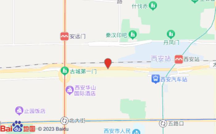 驿居酒店(环城北路东段店)位置图