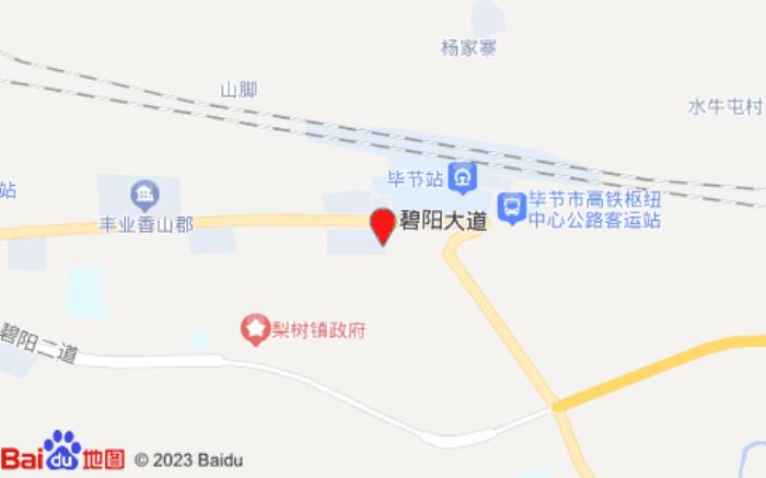 毕节美居酒店(贵毕公路店)位置图