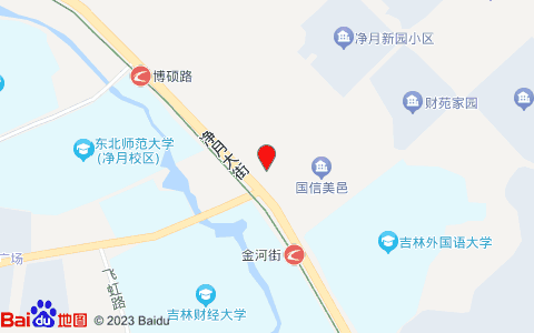 长春净月假日酒店(净月大街店)位置图