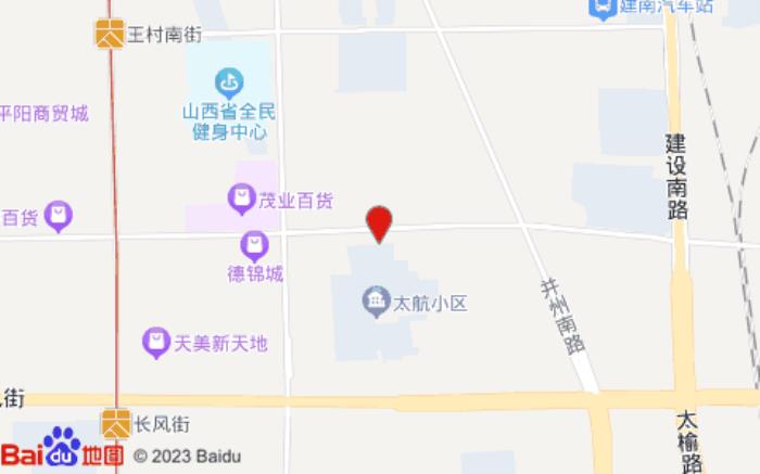 汉庭酒店(太原亲贤街茂业店)位置图