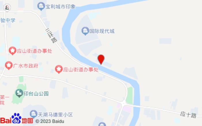 汉庭酒店(广水滨河东路店)位置图