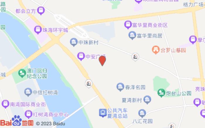 如家华驿精选酒店(珠海拱北口岸店)位置图