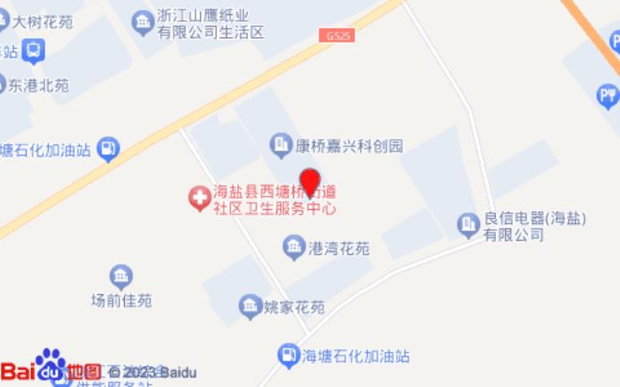 海盐智选假日酒店(滨海大道店)位置图