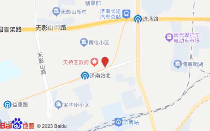 济南舜和亚朵S酒店位置图