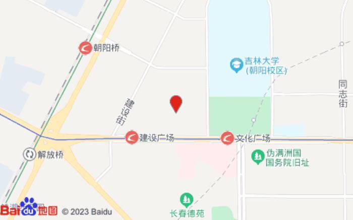 7天酒店(长春吉大一院文化广场店)位置图