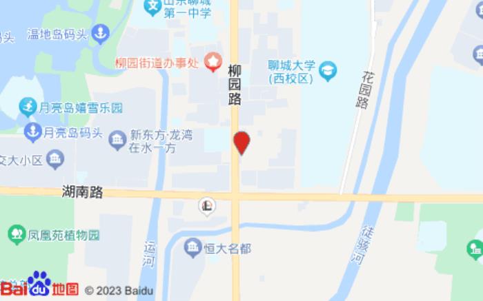 如家派柏·云酒店(聊城大学店)位置图